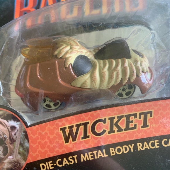 Disney Parks Star Wars Racers Wicket Die Cast Metal Body Race Car New - Picture 2 of 7
